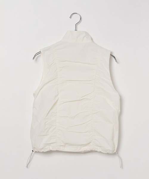 PAGEBOY（ページボーイ）の「シアーウインドベスト（ベスト・レディース・オフホワイト/チャコールグレー・FREE）」の17枚目の写真