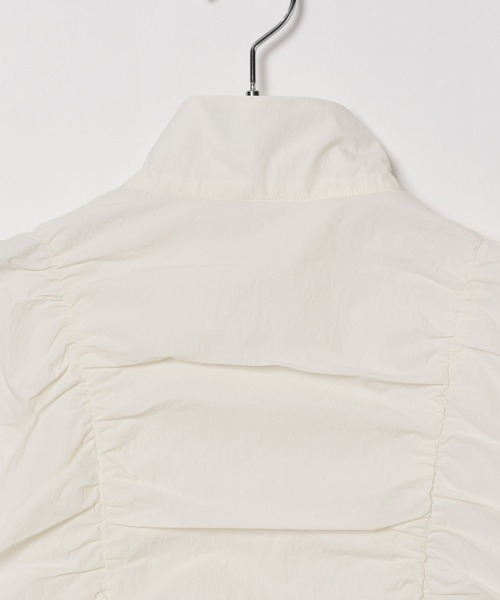 PAGEBOY（ページボーイ）の「シアーウインドベスト（ベスト・レディース・オフホワイト/チャコールグレー・FREE）」の22枚目の写真