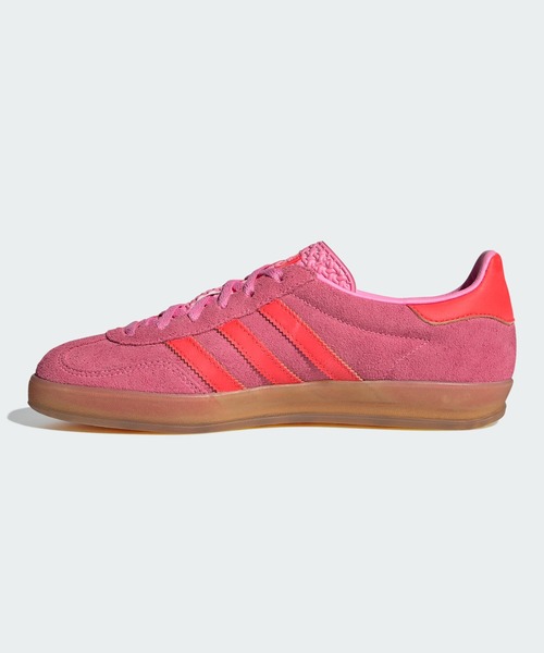 adidas（アディダス）の「ガゼル インドア / Gazelle Indoor / アディダスオリジナルス adidas Originals（スニーカー・レディース・レッド/ピンク・25.5cm/24.5cm/28.5cm/22.5cm/25.0cm/28.0cm/24.0cm/26.0cm/29.0cm/26.5cm/23.5cm/27.5cm/23.0cm/27.0cm/22.0cm）」の7枚目の写真