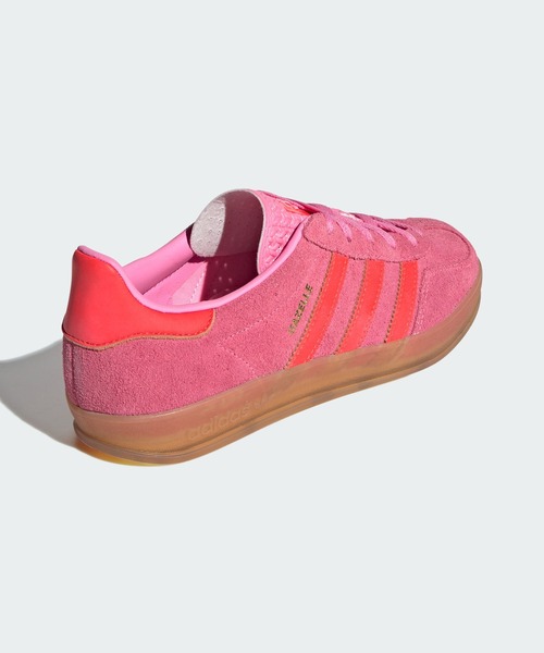 adidas（アディダス）の「ガゼル インドア / Gazelle Indoor / アディダスオリジナルス adidas Originals（スニーカー・レディース・レッド/ピンク・25.5cm/24.5cm/28.5cm/22.5cm/25.0cm/28.0cm/24.0cm/26.0cm/29.0cm/26.5cm/23.5cm/27.5cm/23.0cm/27.0cm/22.0cm）」の6枚目の写真