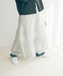 marjour | HEM LACE SKIRT(スカート)