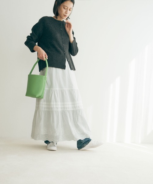 marjour（マージュール）の「HEM LACE SKIRT（スカート・レディース・オフホワイト・M）」の8枚目の写真