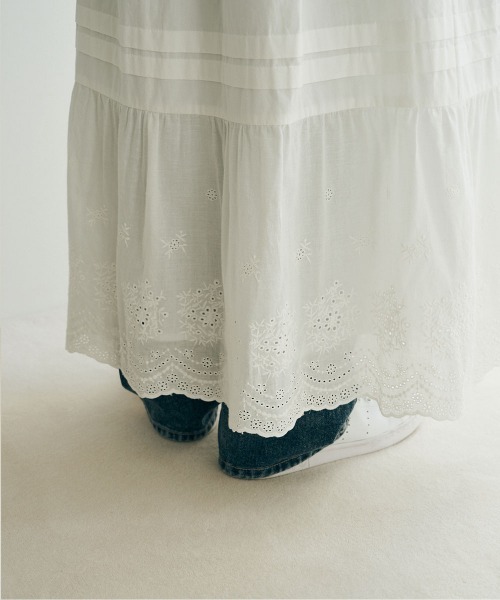marjour（マージュール）の「HEM LACE SKIRT（スカート・レディース・オフホワイト・M）」の11枚目の写真
