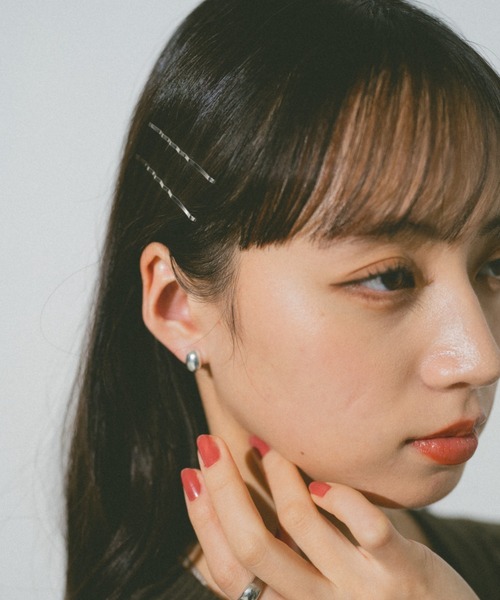 リボンチャームぱっちん/へアピンセット（ヘアピン）｜VANNIE U