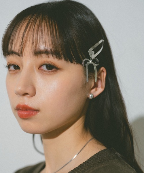 リボンチャームぱっちん/へアピンセット（ヘアピン）｜VANNIE U