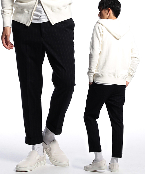 B:MING by BEAMS(ビーミングバイビームス)の「ビーミング by ビームス / TRテーパードアンクル(その他パンツ・メンズ・その他1/グレー/ブラック・SMALL/MEDIUM/LARGE)」の3枚目の写真