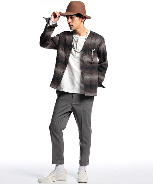 B:MING by BEAMS(ビーミングバイビームス)の「ビーミング by ビームス / TRテーパードアンクル(その他パンツ・メンズ・その他1/グレー/ブラック・SMALL/MEDIUM/LARGE)」の20枚目の写真