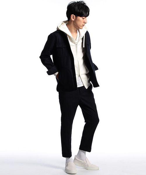 B:MING by BEAMS(ビーミングバイビームス)の「ビーミング by ビームス / TRテーパードアンクル(その他パンツ・メンズ・その他1/グレー/ブラック・SMALL/MEDIUM/LARGE)」の21枚目の写真