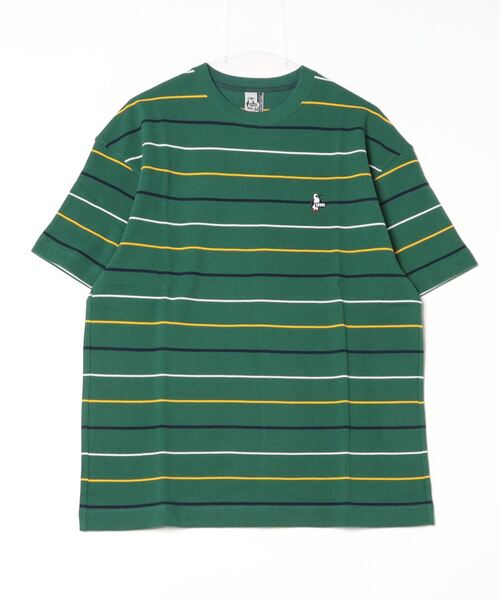 CHUMS（チャムス）の「【CHUMS】Oversized Booby Border Pique T