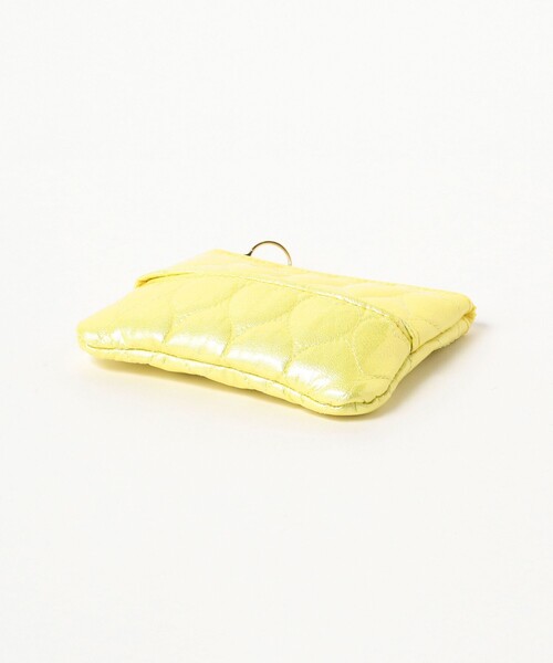 Ray BEAMS(レイビームス)の「Ray BEAMS / キルティング ハート ティッシュ ケース(ポーチ・レディース・イエロー・ONE SIZE)」の3枚目の写真
