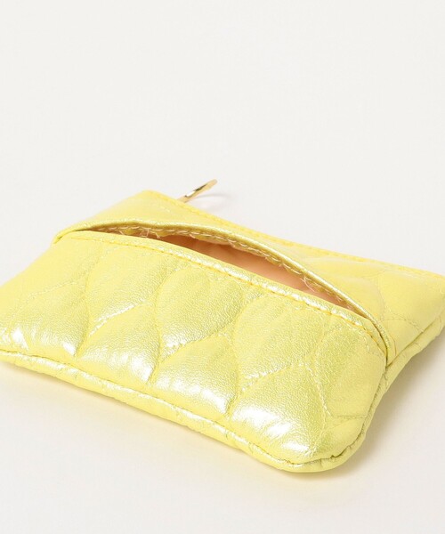 Ray BEAMS(レイビームス)の「Ray BEAMS / キルティング ハート ティッシュ ケース(ポーチ・レディース・イエロー・ONE SIZE)」の5枚目の写真