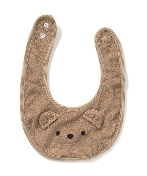 apres les cours（アプレレクール）の「くまモチーフスタイ（スタイ/よだれかけ・キッズ・ベージュ・90）」の6枚目の写真