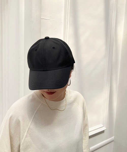 Me%（ミィパーセント）の「プレーンキャップ W/R　907668（キャップ・レディース・ベージュ・FREE）」の8枚目の写真