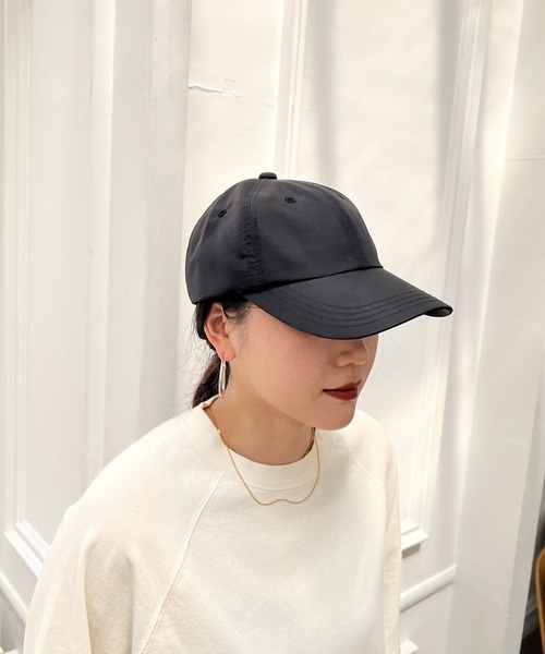 Me%（ミィパーセント）の「プレーンキャップ W/R　907668（キャップ・レディース・ベージュ・FREE）」の9枚目の写真