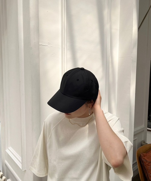 Me%（ミィパーセント）の「プレーンキャップ W/R　907668（キャップ・レディース・ベージュ・FREE）」の10枚目の写真
