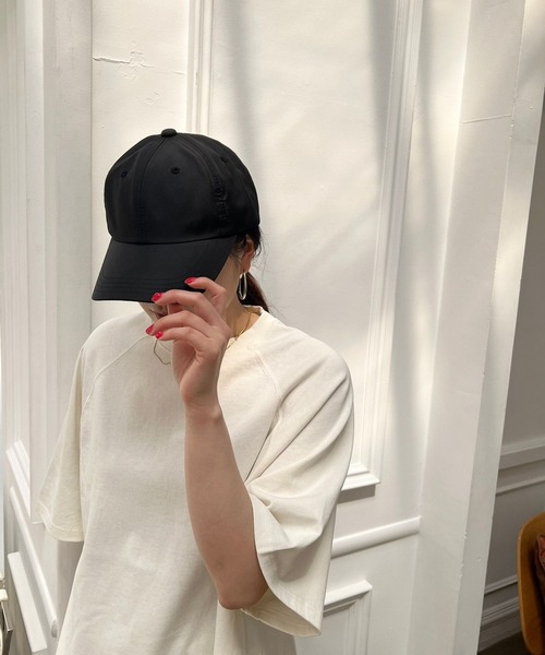 Me%（ミィパーセント）の「プレーンキャップ W/R　907668（キャップ・レディース・ベージュ・FREE）」の12枚目の写真