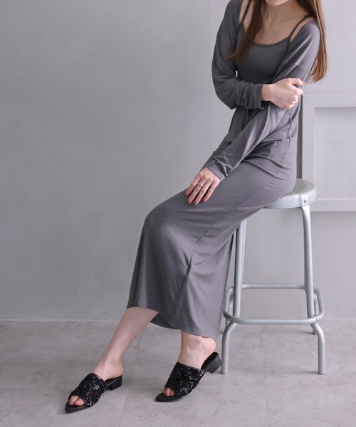 VIVIAN（ヴィヴィアン）の「ポインテッドトゥスパンコールミュールサンダル（サンダル・レディース・シルバー/ブラック/ゴールド・S/M/L/LL）」の19枚目の写真