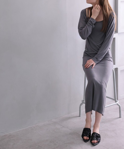 VIVIAN（ヴィヴィアン）の「ポインテッドトゥスパンコールミュールサンダル（サンダル・レディース・シルバー/ブラック/ゴールド・S/M/L/LL）」の18枚目の写真