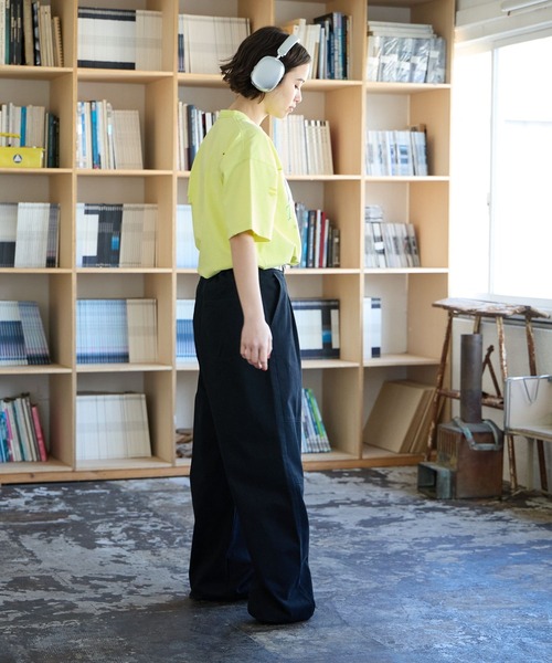 PBLIM（ページボーイリム）の「PBLIM/2タックツイルパンツ（その他パンツ・レディース・ブラック/クリーム/ブルー・MEDIUM/LARGE）」の6枚目の写真