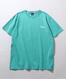 【FIRST DOWN/ファーストダウン】LOGO S/S TEE COTTON JERSEY/コットンジャージーワンポイントロゴ 半袖Tシャツ 24SS