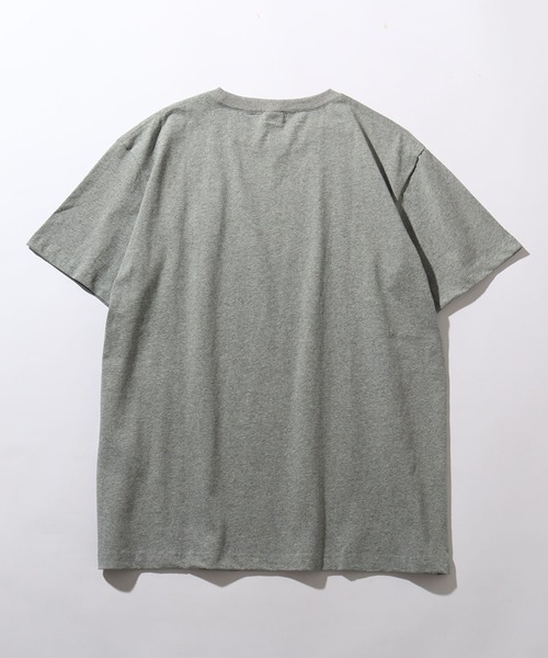 FIRST DOWN(ファーストダウン)の「【FIRST DOWN/ファーストダウン】LOGO S/S TEE COTTON JERSEY/コットンジャージーワンポイントロゴ 半袖Tシャツ 24SS(Tシャツ/カットソー・メンズ・ミント/ネイビー/ホワイト/ヘザーグレー・XL/L/M/S)」の5枚目の写真