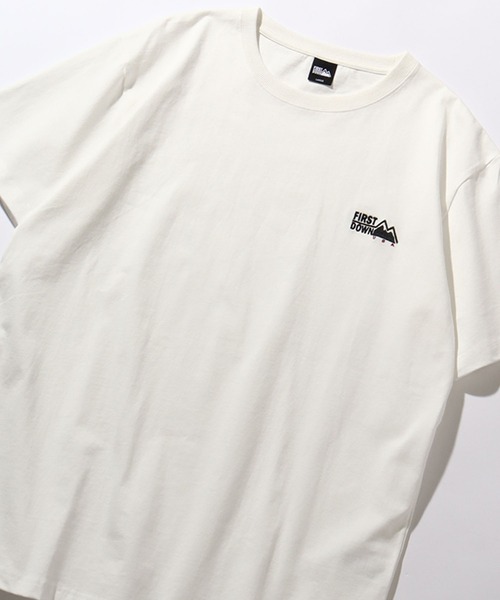 FIRST DOWN(ファーストダウン)の「【FIRST DOWN/ファーストダウン】LOGO S/S TEE COTTON JERSEY/コットンジャージーワンポイントロゴ 半袖Tシャツ 24SS(Tシャツ/カットソー・メンズ・ミント/ネイビー/ホワイト/ヘザーグレー・XL/L/M/S)」の15枚目の写真