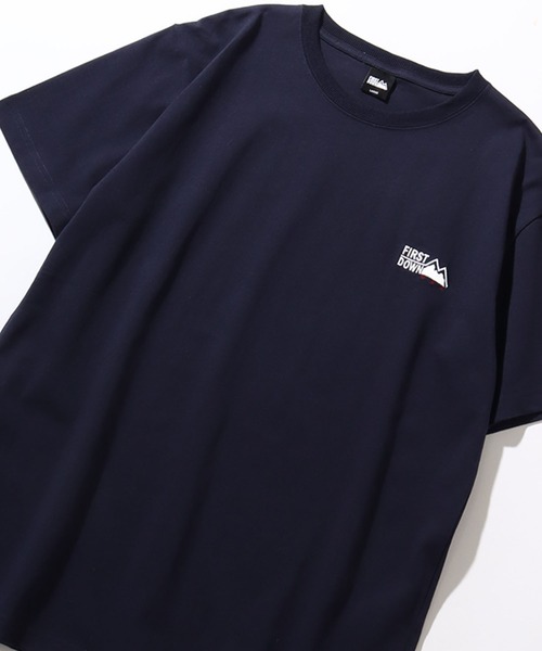 FIRST DOWN(ファーストダウン)の「【FIRST DOWN/ファーストダウン】LOGO S/S TEE COTTON JERSEY/コットンジャージーワンポイントロゴ 半袖Tシャツ 24SS(Tシャツ/カットソー・メンズ・ミント/ネイビー/ホワイト/ヘザーグレー・XL/L/M/S)」の18枚目の写真