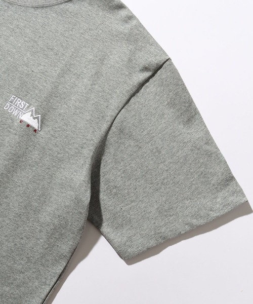 FIRST DOWN(ファーストダウン)の「【FIRST DOWN/ファーストダウン】LOGO S/S TEE COTTON JERSEY/コットンジャージーワンポイントロゴ 半袖Tシャツ 24SS(Tシャツ/カットソー・メンズ・ミント/ネイビー/ホワイト/ヘザーグレー・XL/L/M/S)」の21枚目の写真
