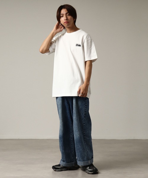 FIRST DOWN(ファーストダウン)の「【FIRST DOWN/ファーストダウン】LOGO S/S TEE COTTON JERSEY/コットンジャージーワンポイントロゴ 半袖Tシャツ 24SS(Tシャツ/カットソー・メンズ・ミント/ネイビー/ホワイト/ヘザーグレー・XL/L/M/S)」の10枚目の写真