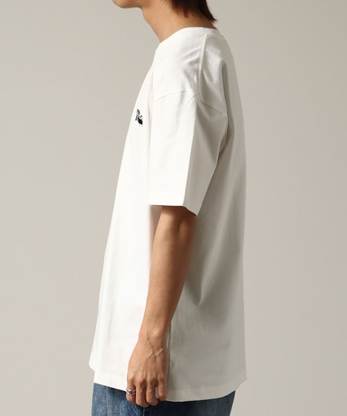 FIRST DOWN(ファーストダウン)の「【FIRST DOWN/ファーストダウン】LOGO S/S TEE COTTON JERSEY/コットンジャージーワンポイントロゴ 半袖Tシャツ 24SS(Tシャツ/カットソー・メンズ・ミント/ネイビー/ホワイト/ヘザーグレー・XL/L/M/S)」の8枚目の写真
