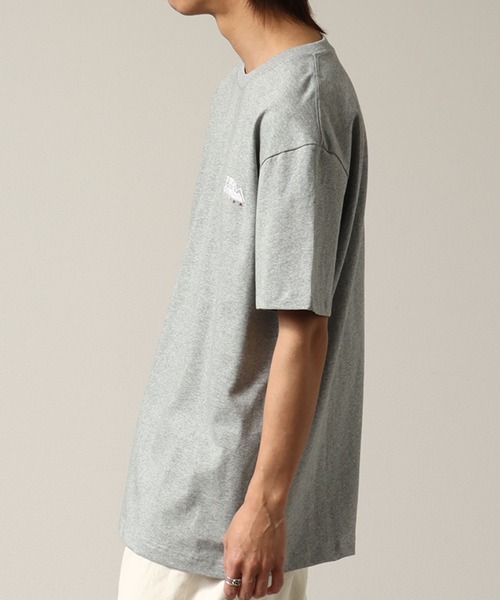 FIRST DOWN(ファーストダウン)の「【FIRST DOWN/ファーストダウン】LOGO S/S TEE COTTON JERSEY/コットンジャージーワンポイントロゴ 半袖Tシャツ 24SS(Tシャツ/カットソー・メンズ・ミント/ネイビー/ホワイト/ヘザーグレー・XL/L/M/S)」の12枚目の写真