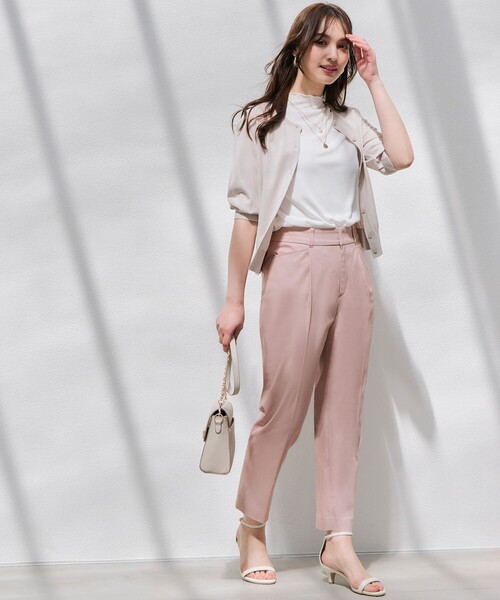 ANY SIS（エニィスィス）の「シアー インナー（Tシャツ/カットソー・レディース・スカイブルー系/ライトイエロー系/アイボリー系/グレー系/ワイン系/ダークグリーン系・2）」の9枚目の写真