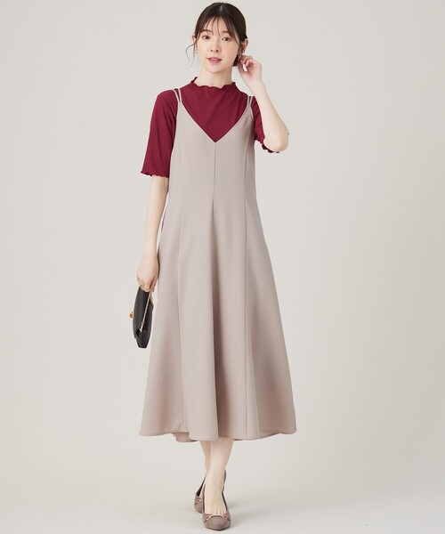 ANY SIS（エニィスィス）の「シアー インナー（Tシャツ/カットソー・レディース・スカイブルー系/ライトイエロー系/アイボリー系/グレー系/ワイン系/ダークグリーン系・2）」の15枚目の写真