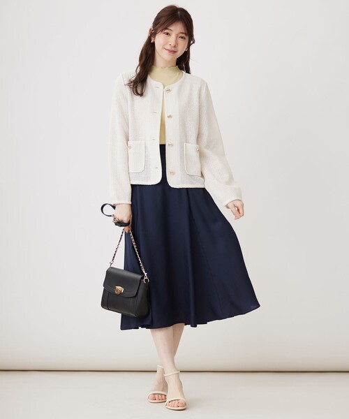 ANY SIS（エニィスィス）の「シアー インナー（Tシャツ/カットソー・レディース・スカイブルー系/ライトイエロー系/アイボリー系/グレー系/ワイン系/ダークグリーン系・2）」の20枚目の写真