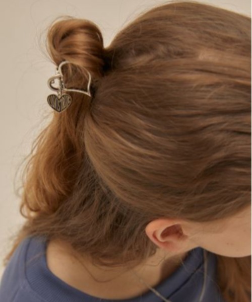 国内配送★ルージュ レトロ 可愛 Rロゴ バレッタ ヘアクリップ Port / ポート 】 音符 モチーフ バンスクリップ / ウィッシュ