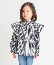BRANSHES | 【プチレディ/ お揃い】スカラップ×フリルブラウス(シャツ/ブラウス)