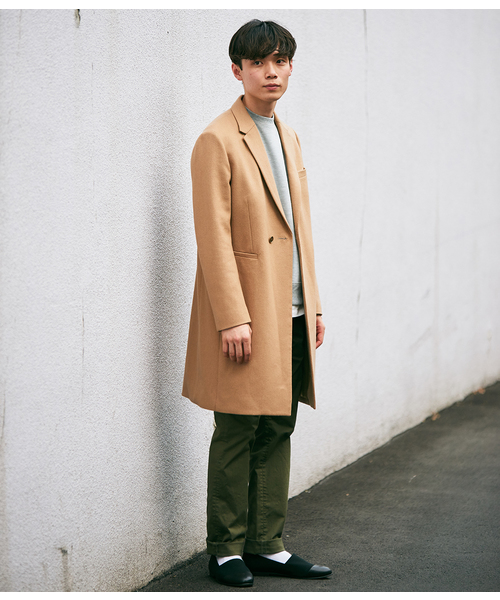 ADAM ET ROPE'(アダムエロペ)の「キャンバス×スムースレザー ストレートチップスリッポン(スリッポン・メンズ・ネイビー/ブラウン/ブラック・41/43/42/44)」の20枚目の写真