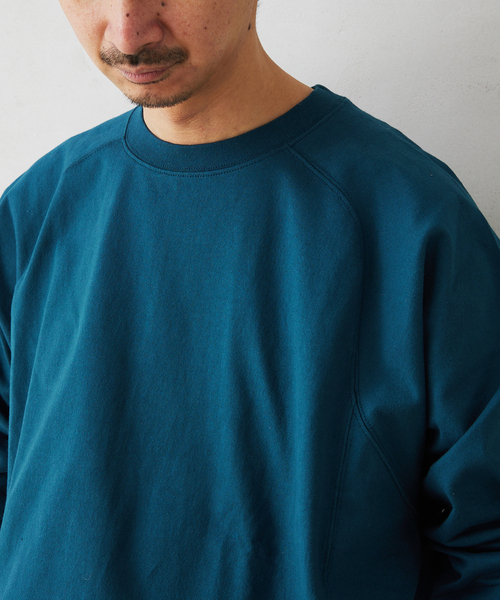 JOURNAL STANDARD relume（ジャーナルスタンダード　レリューム）の「MID WEIGHT ジャージーロングスリーブTシャツ（Tシャツ/カットソー・メンズ・アイボリー/ブラック/コバルトブルー/ホワイト・LARGE/MEDIUM）」の13枚目の写真