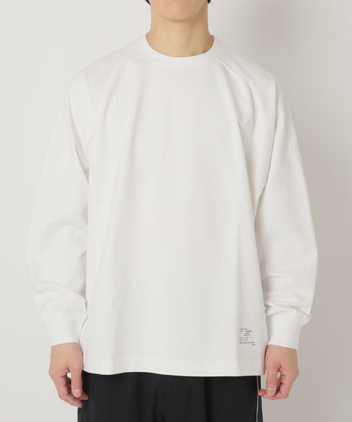 JOURNAL STANDARD relume（ジャーナルスタンダード　レリューム）の「MID WEIGHT ジャージーロングスリーブTシャツ（Tシャツ/カットソー・メンズ・アイボリー/ブラック/コバルトブルー/ホワイト・LARGE/MEDIUM）」の17枚目の写真