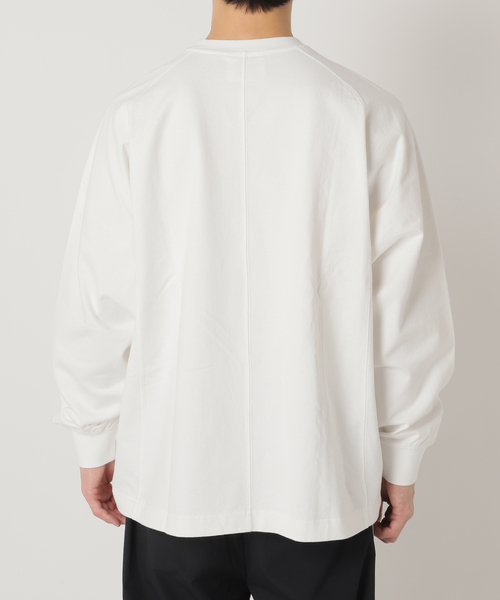 JOURNAL STANDARD relume（ジャーナルスタンダード　レリューム）の「MID WEIGHT ジャージーロングスリーブTシャツ（Tシャツ/カットソー・メンズ・アイボリー/ブラック/コバルトブルー/ホワイト・LARGE/MEDIUM）」の19枚目の写真