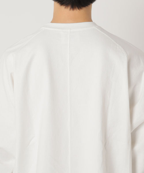 JOURNAL STANDARD relume（ジャーナルスタンダード　レリューム）の「MID WEIGHT ジャージーロングスリーブTシャツ（Tシャツ/カットソー・メンズ・アイボリー/ブラック/コバルトブルー/ホワイト・LARGE/MEDIUM）」の20枚目の写真