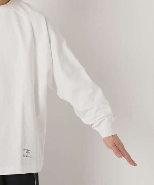 JOURNAL STANDARD relume（ジャーナルスタンダード　レリューム）の「MID WEIGHT ジャージーロングスリーブTシャツ（Tシャツ/カットソー・メンズ・アイボリー/ブラック/コバルトブルー/ホワイト・LARGE/MEDIUM）」の22枚目の写真
