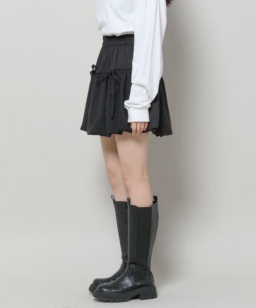 3.3 Field Trip （3.3フィールドトリップ）の「3.3 Field Trip／バルーンスカート  2103087（スカート・レディース・チャコール/ブラック・FREE）」の16枚目の写真