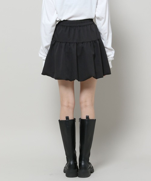 3.3 Field Trip （3.3フィールドトリップ）の「3.3 Field Trip／バルーンスカート  2103087（スカート・レディース・チャコール/ブラック・FREE）」の17枚目の写真