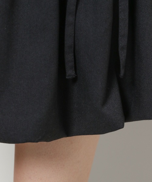 3.3 Field Trip （3.3フィールドトリップ）の「3.3 Field Trip／バルーンスカート  2103087（スカート・レディース・チャコール/ブラック・FREE）」の19枚目の写真