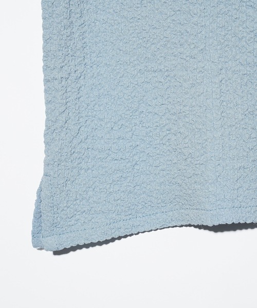 X-girl（エックスガール）の「COMPACT S/S SHIRT（シャツ/ブラウス・レディース・ブルー/ホワイト・S/M）」の19枚目の写真