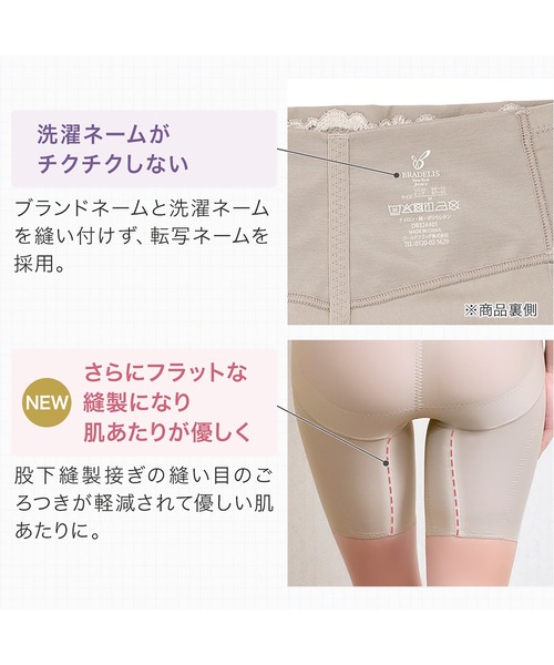 セール】綿混ハイブリッド・デイリーガードル24 ブラデリス 補正下着