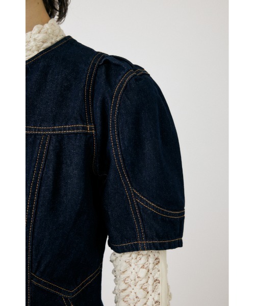 moussy ミニドレス ワンピース 白 MOUSSY | FRONT ZIP MINI ドレス (ワンピース(ミニ・ミディアム
