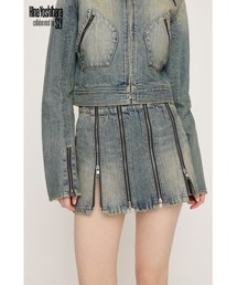 SLY | HinaYoshiharaxSLY L/W DENIM SK ヒナヨシハラ スライ ローウェスト デニム スカート(デニムスカート)
