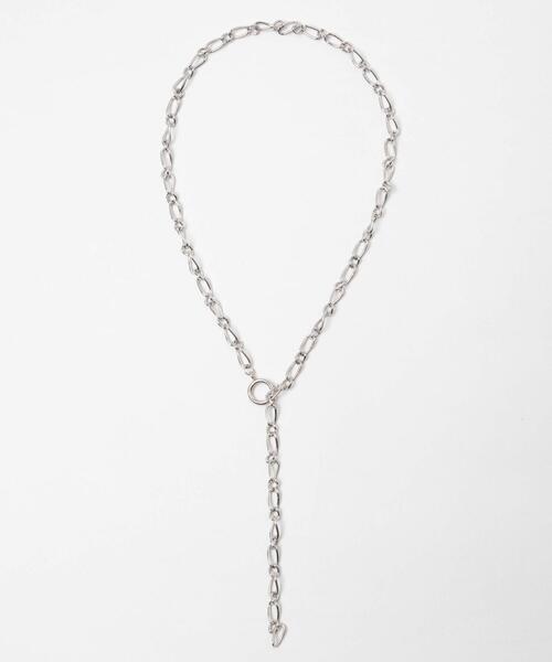 WEGO（ウィゴー）の「WEGO/Y字ネックレス（ネックレス・レディース・シルバー・FREE）」の2枚目の写真